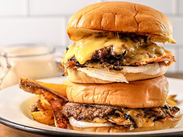 Cast-Iron Smashburgers (Rachel Johnson)