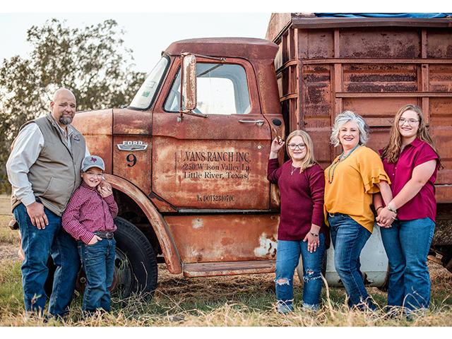 Every member of the Evans family is involved in various enterprises on their farming operation. (Melody Clampet, Courtesy of Evans Ranch)