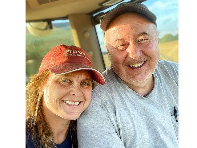 Blogger Jennifer Campbell and her husband, Chris, farm together in Indiana and still like each other after 30 years of marriage. (DTN photo by Jennifer Campbell)