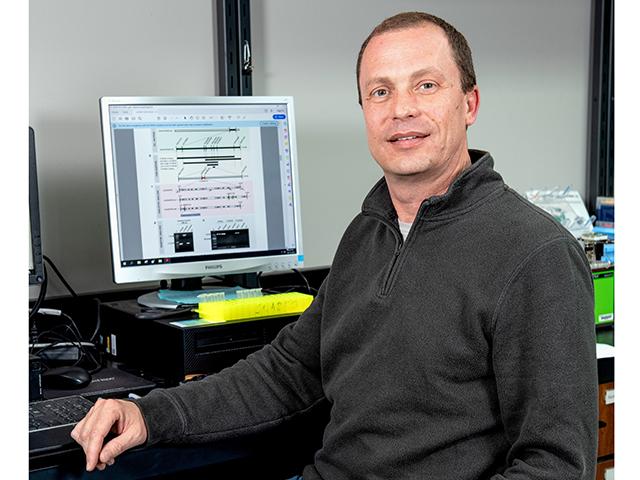Andrew Scaboo, assistant professor in the Division of Plant Science and Technology at the University of Missouri (Photo by Jason Jenkins)