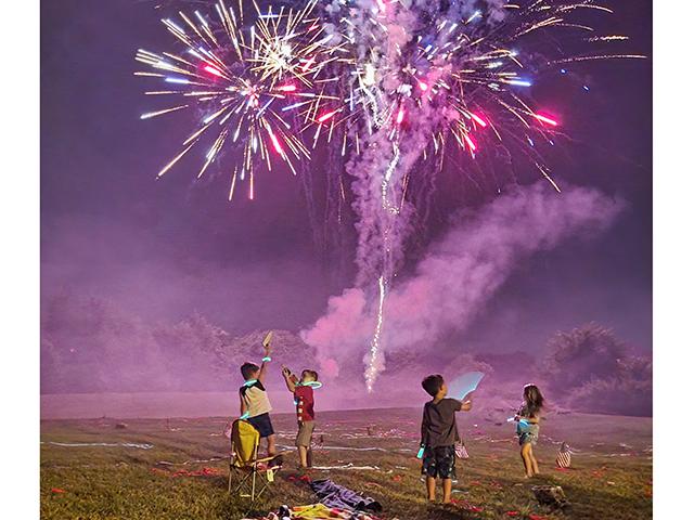 For 250 years, the American story has been written in moments like these, full of fireworks, friends and freedom. (Katie Dehlinger)
