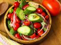 Cucumber Tomato Salad (Rachel Johnson)