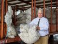 UGA Extension plant pathologist Bob Kemerait evaluates cotton yield and quality when determining which nematode treatments deliver the greatest profit opportunity for farmers. (Pam Caraway)