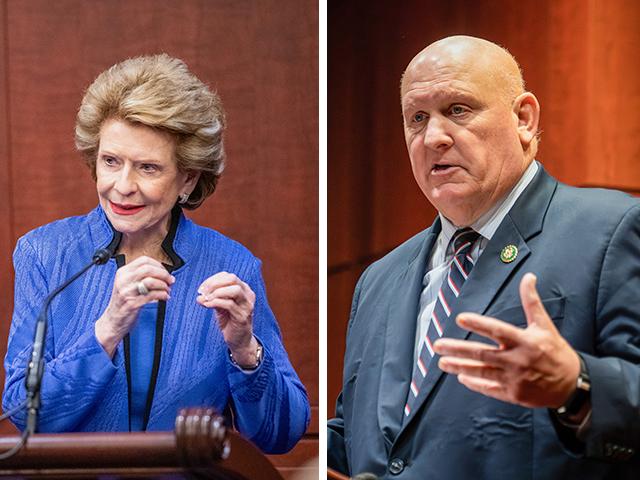 U.S. Congress Members Debbie Stabenow and Glenn "GT" Thompson (Joel Reichenberger)