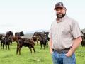 Lebanon, Virginia, cattle producer Zak Ketron markets his commercial feeder calves through the Abingdon Feeder Cattle Association. (Becky Mills)