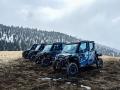The Ridge XR Crew can pack six people in its all-season cab, offering unique comfort for a UTV. (Joel Reichenberger)