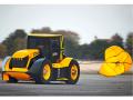 JCB&#039;s modified tractor reached a top speed of more than 150 mph. (Progressive Farmer image provided by JCB)