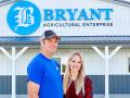 Cousins Heath Bryant and Kasey Bamberger (Progressive Farmer image by Des Keller)