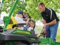 During a Progressive Agriculture Safety Day in Minnesota, participants learn why certain farm tasks are more appropriate for older teens and adults because of both their size and developmental ability. (Progressive Farmer image by Progressive Agriculture Foundation)