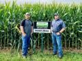 Kendall Littleton, Keytesville, Missouri (left), and Chris Gunn, Nutrien Ag Solutions Crop Consultant (Provided by Nutrien)