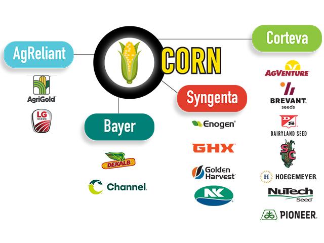 All trademarks, logos and brand names are the property of their respective owners. (Getty, DTN Progressive Farmer illustration, logos provided by respective owners)