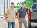 Business partners Chad Henderson (left) and Stuart Sanderson (Brent Warren)