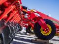 Five sections allow the implement to better follow the contours of the ground. It will be the first Vaderstad implement built in the United States. (Joel Reichenberger)