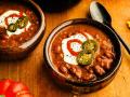Slow Cooker Spicy Beef Chili (Rachel Johnson)