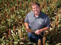 Hoxie, Kansas, farmer Mitchell Baalman helps lead a voluntary effort to reduce irrigation water use that is expected to increase the life of the Ogallala Aquifer in his area by 20 years. (Progressive Farmer image by Larry Reichenberger)