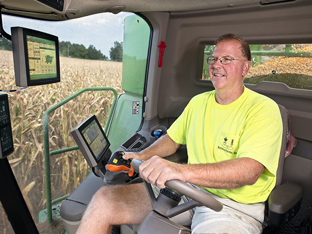 Meticulous, curious and aggressive, David Hula aims to top his record yields by improving as a farmer every year. (Joel Reichenberger)