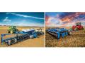 Kinze Manufacturing unveiled True Speed high-speed planting technology (left) and Mach Till (right) for 2022. (Provided by Kinze)