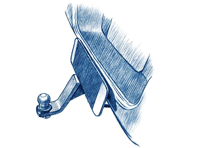 Ding Deflector (Illustration by Ray E. Watkins Jr.)