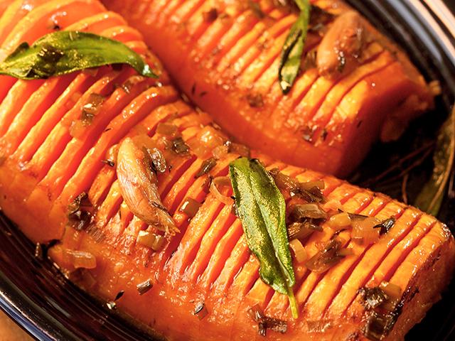 Hasselback Squash (Rachel Johnson)