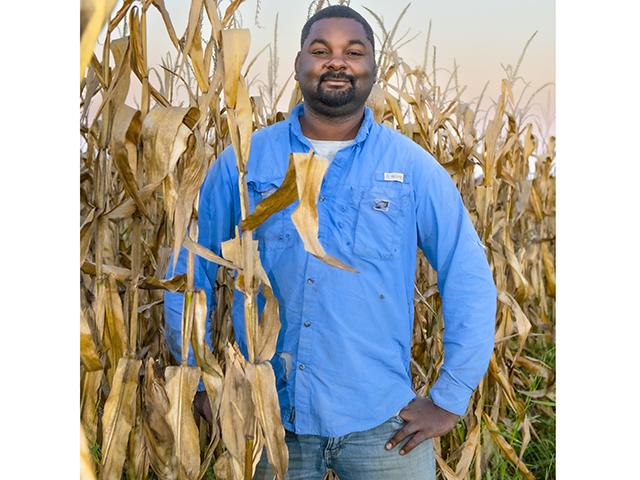 After years of renting land from others, Roger Smith purchased his first piece of ground three years ago. He says it gives him a great feeling to work ground of his own. (Joel Reichenberger)