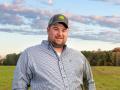 Brad Laack works long days managing his own acreage, along with a large custom-farming business. (Joel Reichenberger, Photo Illustration by Barry Falkner)