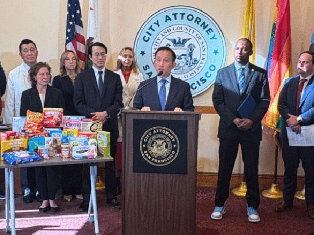 San Francisco City Attorney David Chiu on Tuesday announced a first-of-its-kind lawsuit against some of the country&#039;s largest manufacturers of ultraprocessed foods. The lawsuit argues the proliferation of such foods has been linked to several serious health conditions. (Photo courtesy of the San Francisco, California, Office of City Attorney) 