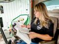 In a story of resilience after tragedy struck, Tara Barrett-Duzan traded the news desk for a tractor seat. (Jason Jenkins)