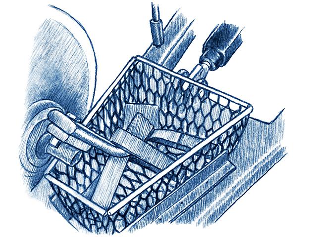 Debris Catcher (Illustration by Ray E. Watkins Jr.)