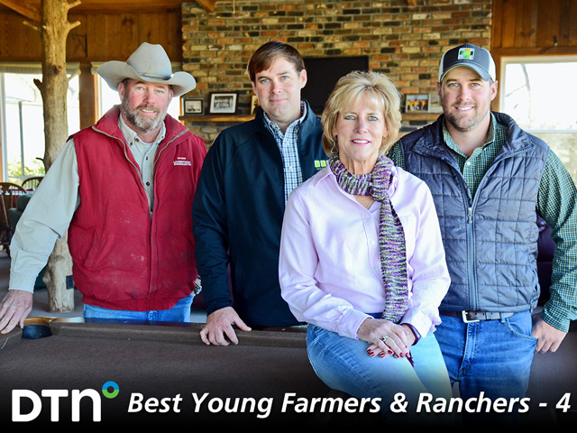 Jesse and Seth More (right) learn by trying new practices. They don&#039;t always work, but they believe failure is part of learning. (DTN/Progressive Farmer photo by Brent Warren)