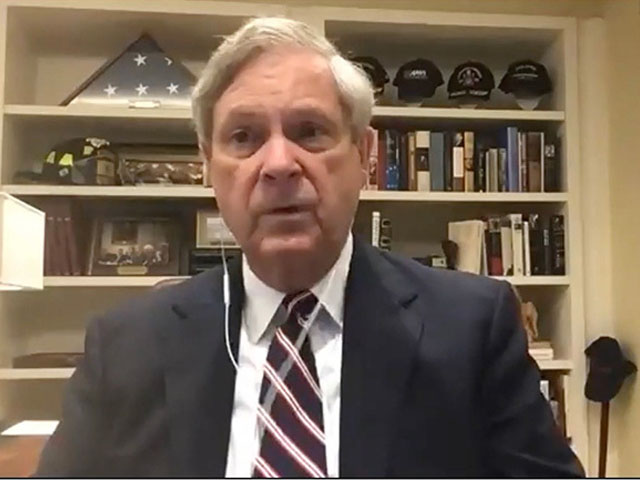 Ag Secretary Tom Vilsack, shown here on a webinar event earlier this year, announced on Friday the department had released $633 million in loans and grants under several USDA rural energy and infrastructure programs. (DTN file photo) 