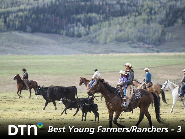 The Snowdens manage 500 cow-calf pairs and replacement heifers; they also manage private land owned by investors. (DTN/Progressive Farmer photo by Joel Reichenberger)