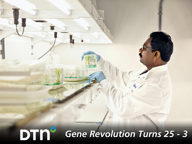 Scientists at Syngenta use multiple technologies to improve crop yields. (Photo courtesy of Syngenta)