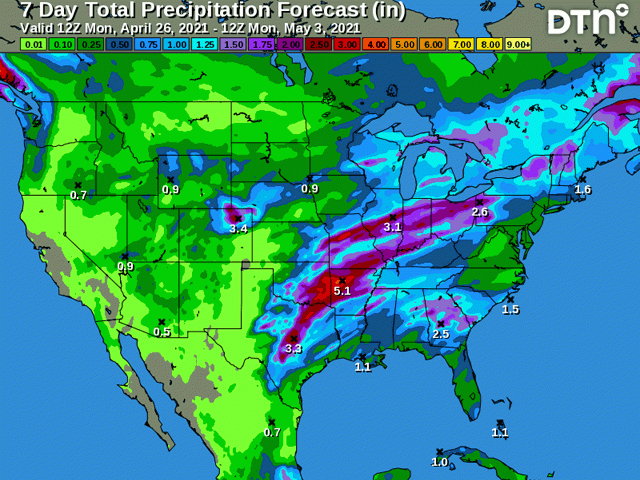 Wet Week Ahead