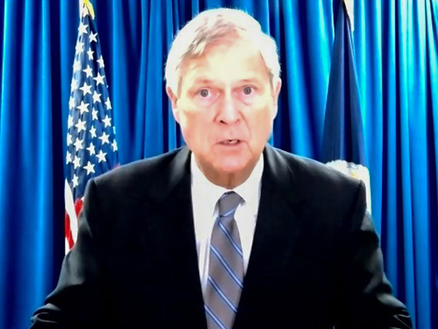 U.S. Secretary of Agriculture Tom Vilsack said on Wednesday African swine fever may be more widespread. (DTN screen capture)