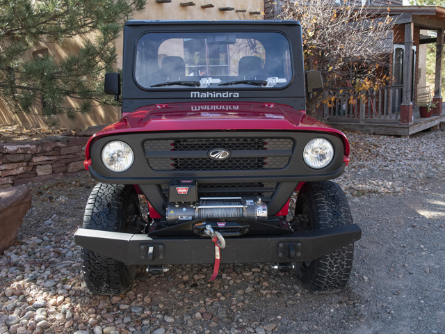 Mahindra rereleased its Roxor side-by-side in November despite the serious complications in the market. It addressed some of those concerns by limiting colors and models, hoping to increase production efficiency. (DTN/Progressive Farmer photo by Joel Reichenberger)