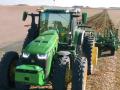 Deere&#039;s new autonomous tractor operates with six pairs of stereo cameras, which enables 360-degree obstacle detection and the calculation of distance. Each pixel of an image is processed in about 100 milliseconds and determines if the machine continues to move or stops. (John Deere photo)