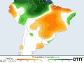 March does not appear to be a helpful month for safrinha corn in Brazil as precipitation for the month continues to trend below normal. (DTN graphic)