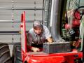 Equipment dealers are critically short of trained technicians -- even though some offer six-figure salaries. Some dealers offer tools, tuition, and internships to bring techs into their pipelines. (Photo courtesy of Case-IH)