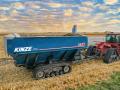 Grain carts are a key piece of equipment to any harvest. Check them over for good working order and for your safety. (Photo courtesy of Kinze Manufacturing)