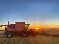 It&#039;s important to take a moment or two to celebrate a sunset and harvest, according to DTN farmer adviser John Kowalchuk, who farms in central Alberta. (Photo courtesy of John Kowalchuk)
