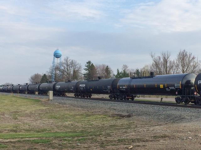 In preparation for the possibility of a rail strike, railroads will likely start to embargo shipments of hazardous materials as they did ahead of the concern of a Sept. 15 strike, which did not take place. (DTN photo Mary Kennedy)