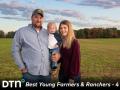 Brad Laack works long days managing his own acreage along with a large custom-farming business. His wife, Nicole, is a herdsman managing 1,500 dairy cows. Together, they are raising their son, Porter. (DTN/Progressive Farmer photo by Joel Reichenberger)