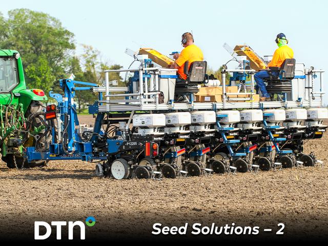 Yield trial plots such as those being planted by AgReliant Genetics, near Ivesdale, Illinois, are used to screen for hybrids that can meet production challenges specific to environment. (DTN/Progressive Farmer photo by Pamela Smith)