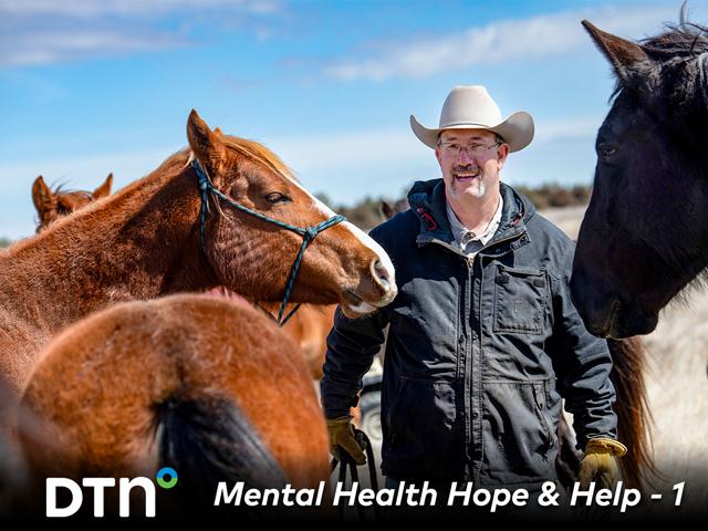 Ranching in rural Nebraska allows ample space for Ryan Sexson to ride his horses, something he&#039;s enjoyed since he was baby riding with his mom. (DTN/Progressive Farmer photo by Joel Reichenberger)
