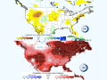 Public and private seasonal forecasts, such as the International Climate and Research Institute (IRI), call for warm to hot weather and drier-than-usual conditions in the central U.S. during the corn-filling period of July, August and September because of a forming La Nina event in the Pacific Ocean. (IRI graphic)