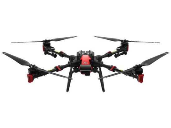 Case IH and New Holland are introducing branded spraying drone systems in Brazil this year. The drones are offered in two models, 30 liters and 70 liters (7.9 to 18.5 gallons). (Photo courtesy of Case IH)