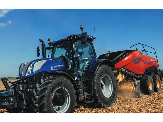 If you use your tractor year-round, it pays to get that longer number of hours between oil changes using semi-synthetics and synthetics, but that does come at a premium. (Photo courtesy of New Holland)