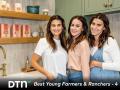 Meet the 3 Farm Daughters from left, Grace Lunski, Annie Gorder and Mollie Ficocello, of Grand Forks, North Dakota. Their clean-label pasta products, with two ingredients only, are produced for people who are sensitized to what they are eating. (DTN/Progressive Farmer photo by Joel Reichenberger)