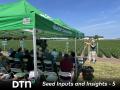 Farmers attend a BASF field day event in Illinois during the 2025 season. The largest seed and trait providers are working to deliver tools to tackle agronomic challenges and drive productivity. (DTN/Progressive Farmer photo by Pamela Smith) 
