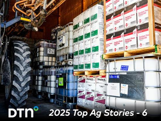 The 2025 crop year marked negative returns across the board for commodity producers. As farmers start buying inputs for the 2026 crop, fertilizer prices now are higher than they were a year ago while commodity prices remain flat or lower. (DTN/Progressive Farmer file photo by Jim Patrico)